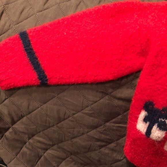 Vintage Berek 100% Wool Hand Knitted Kids Sweater - Picture 3 of 7